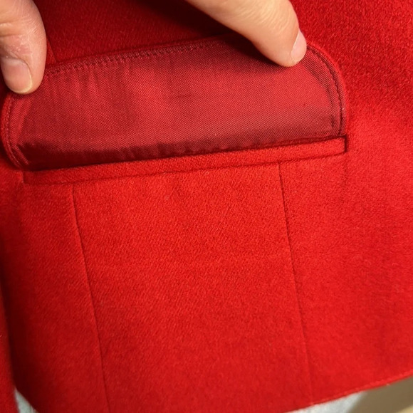 Vintage Pendleton One Button Wool Blazer Jacket Petite Size 10 - Picture 3 of 13